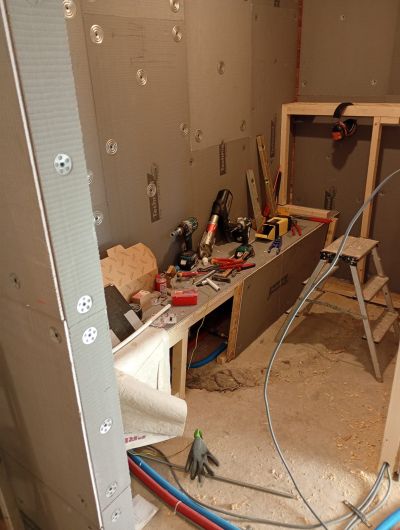 Waterbestendige bouwplaten en plafond